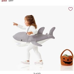 Shark ride on costume